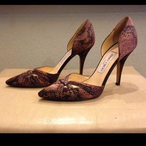 Jimmy Choo shoes (worn once or twice)